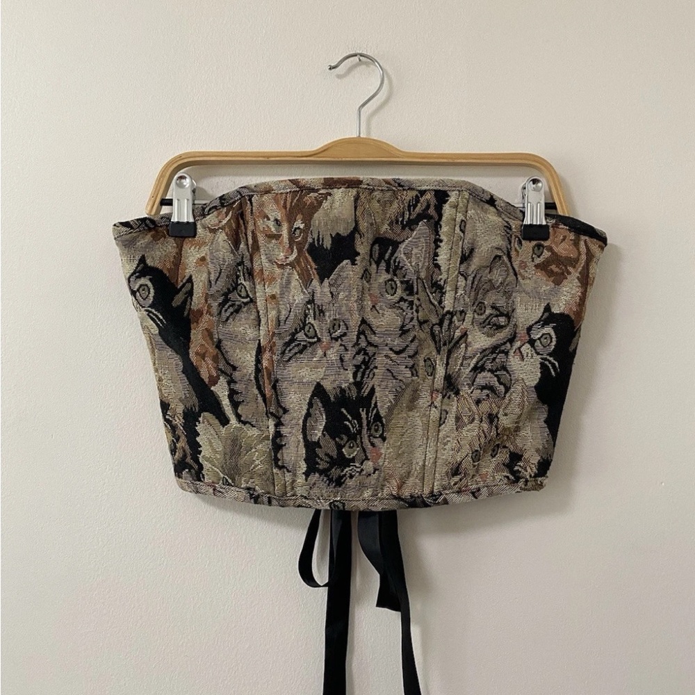 Tic Toc Cat Corset